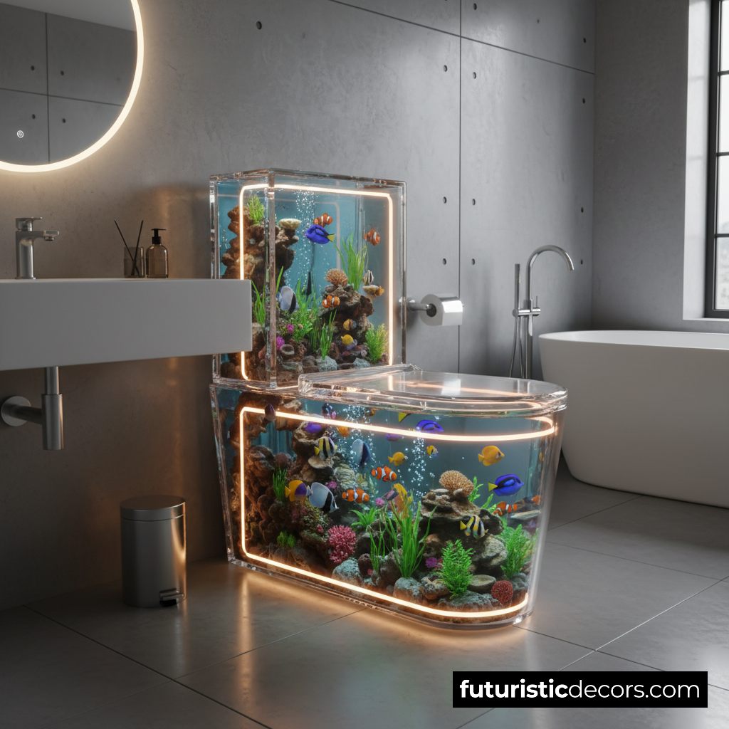 Aquarium Toilets