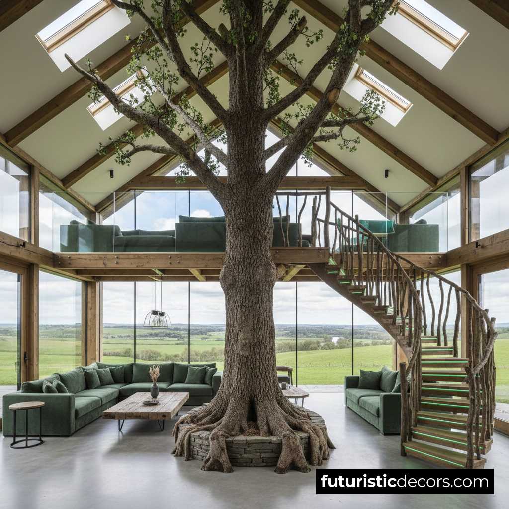 Indoor Treehouse Loft