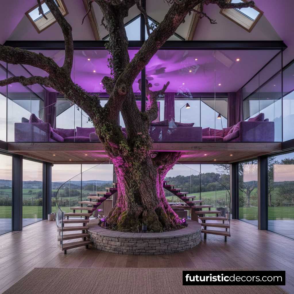Indoor Tree House Loft