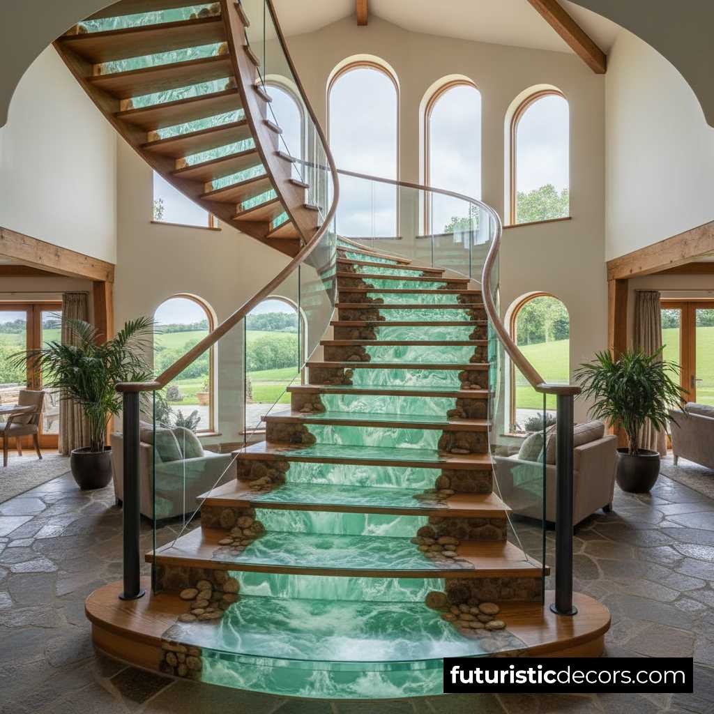 epoxy river staircases