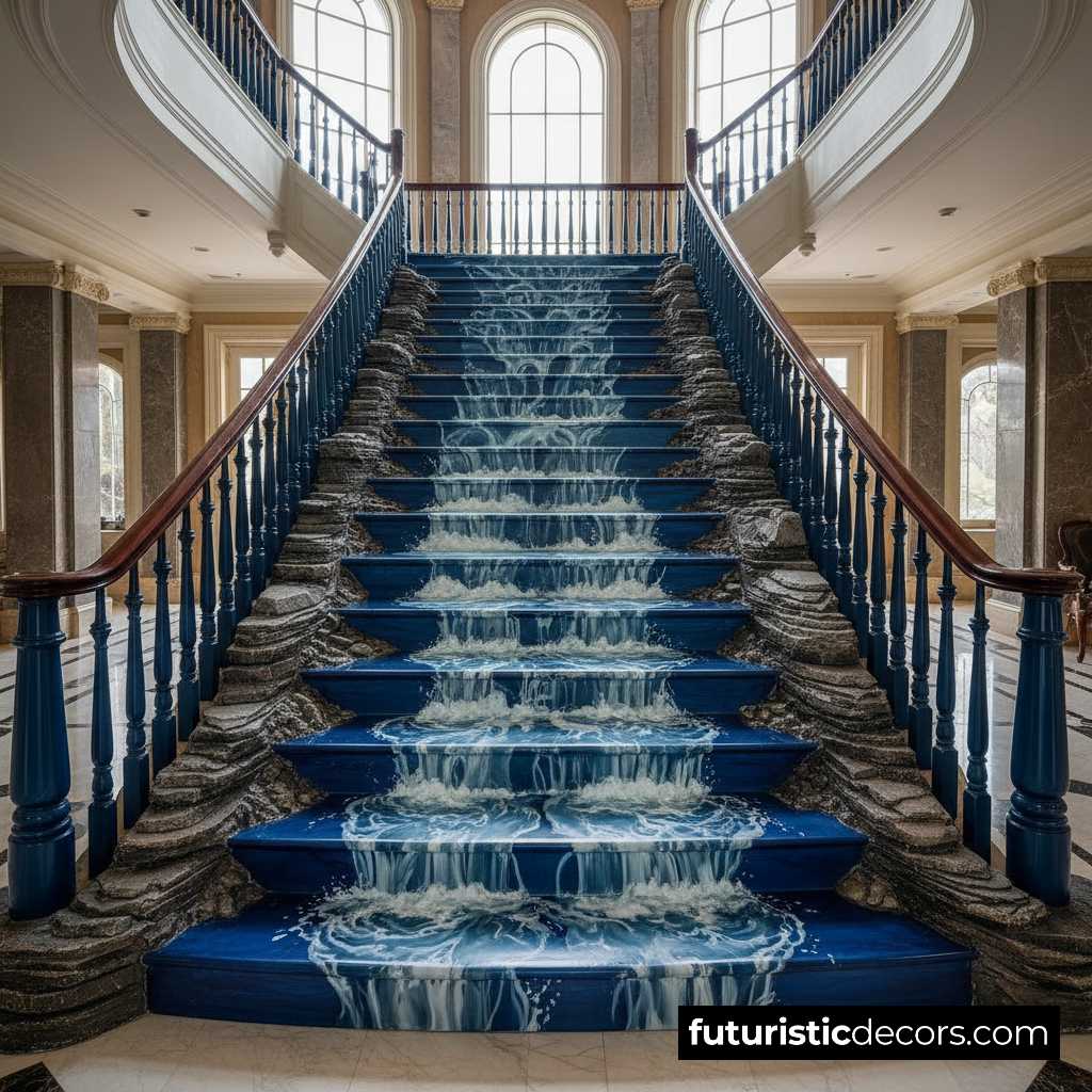 epoxy river staircases