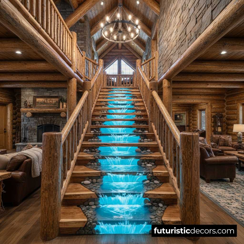 Epoxy River Staircase