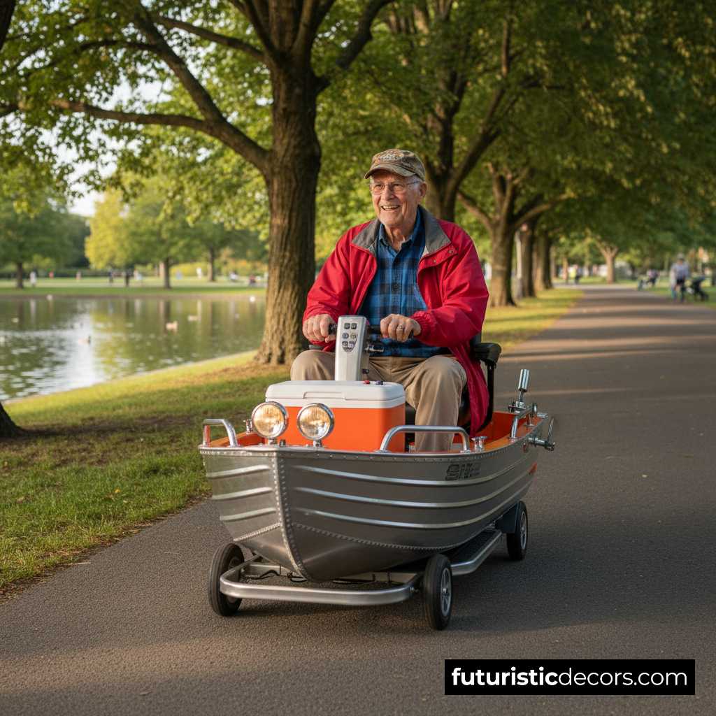 Fishing Boat Mobility Scooters