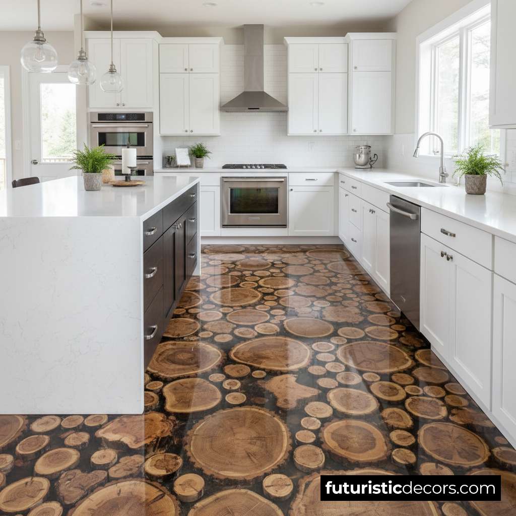 Log End Epoxy Floors