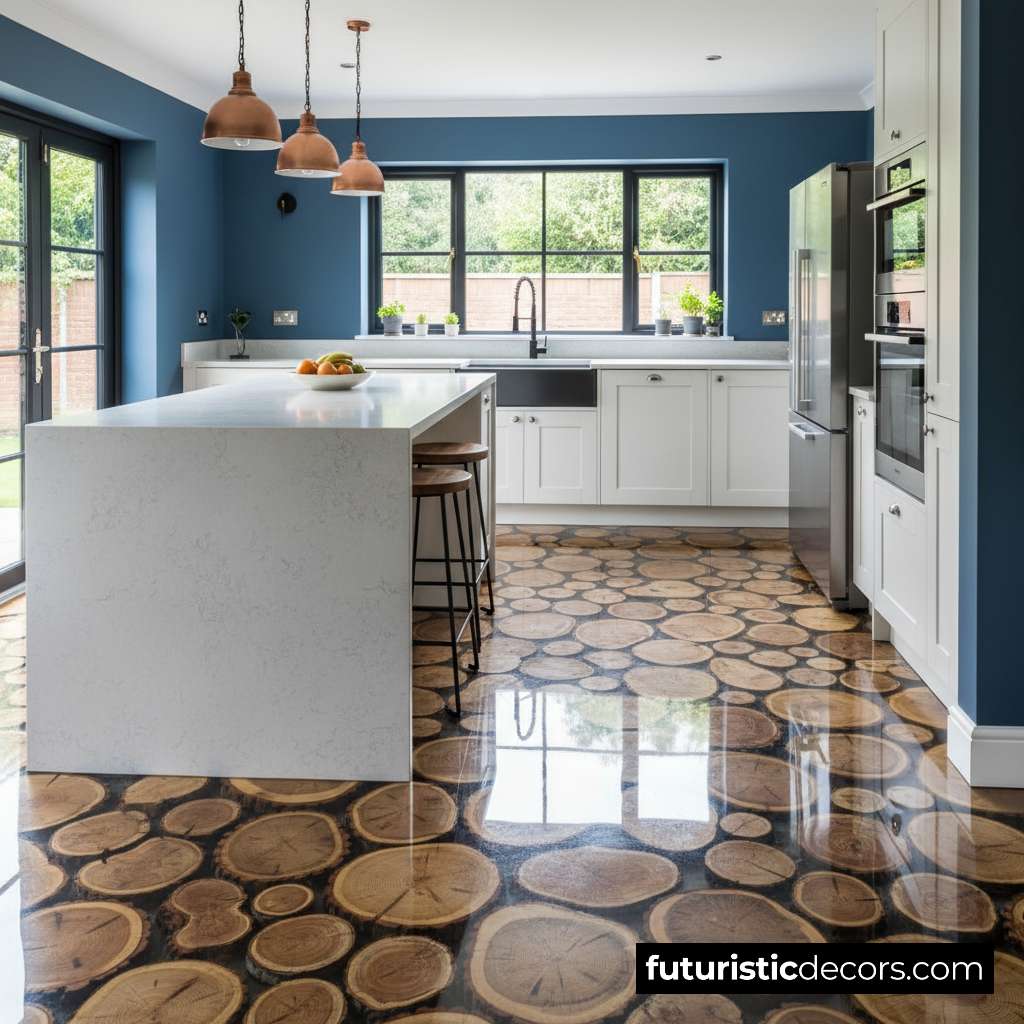 Log End Epoxy Floors