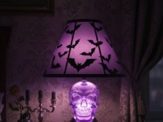 Purple Glow Skull Lamp: The ideal Gift for Gothic & Horror Lovers Purple Glow Skull Lamp