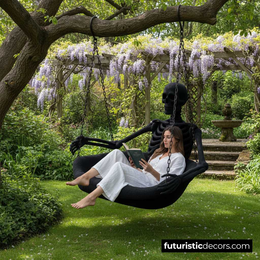 Skeleton Swing Lounger