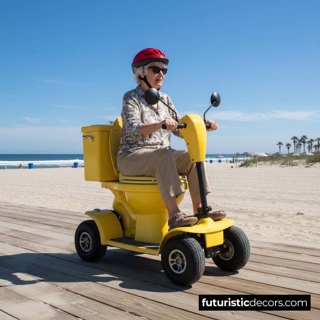 toilet mobility scooter