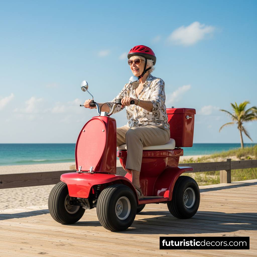 toilet mobility scooter