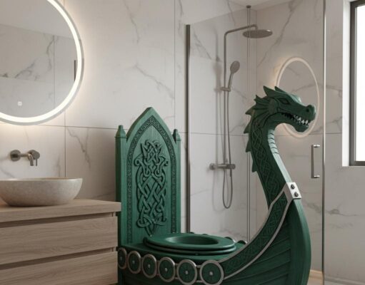 Viking Ship Toilet: Design, Cost, Materials & Customization Guide Viking ship shaped toilets