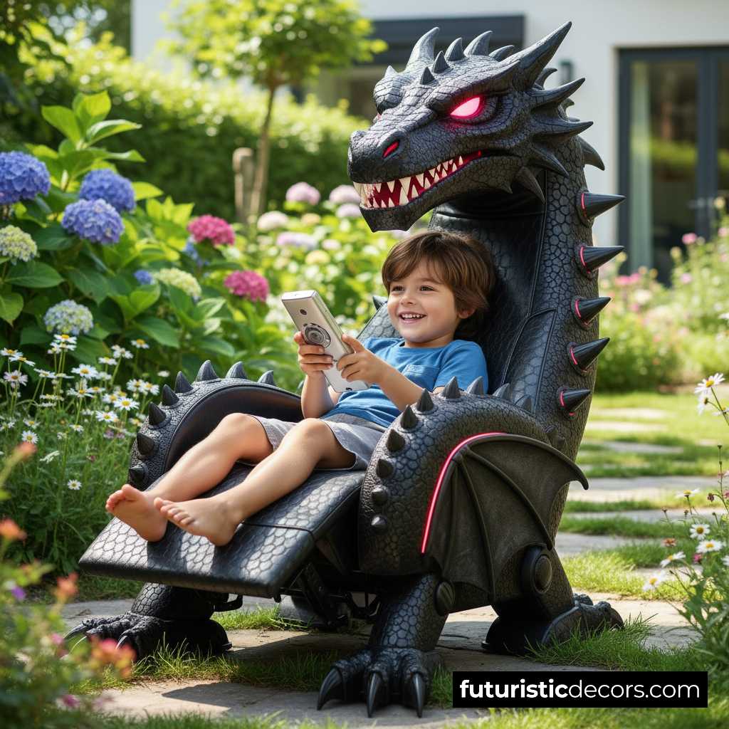 walking dragon recliner chair
