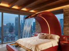 Waterfall Beds – Nature, Relaxation and Modern Design waterfall bed frame