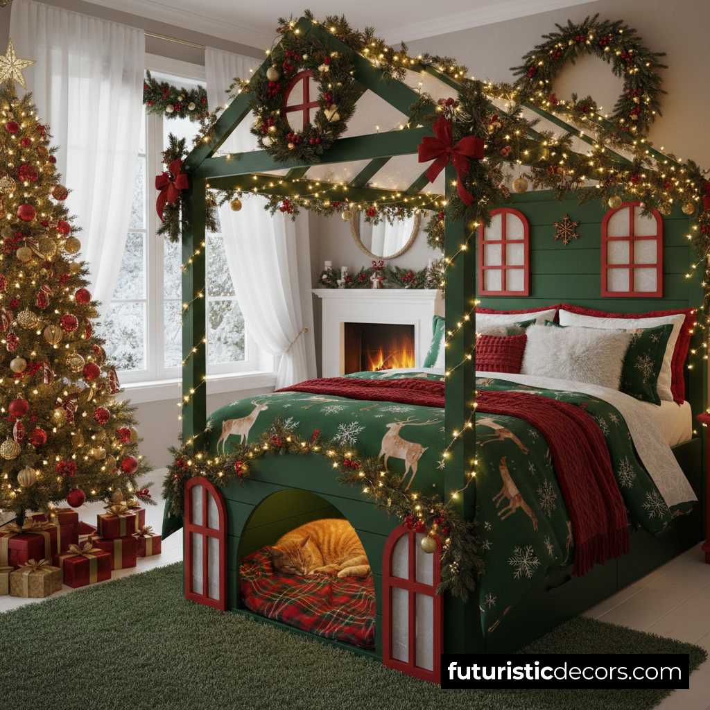 Christmas Bed for Humans and Pets