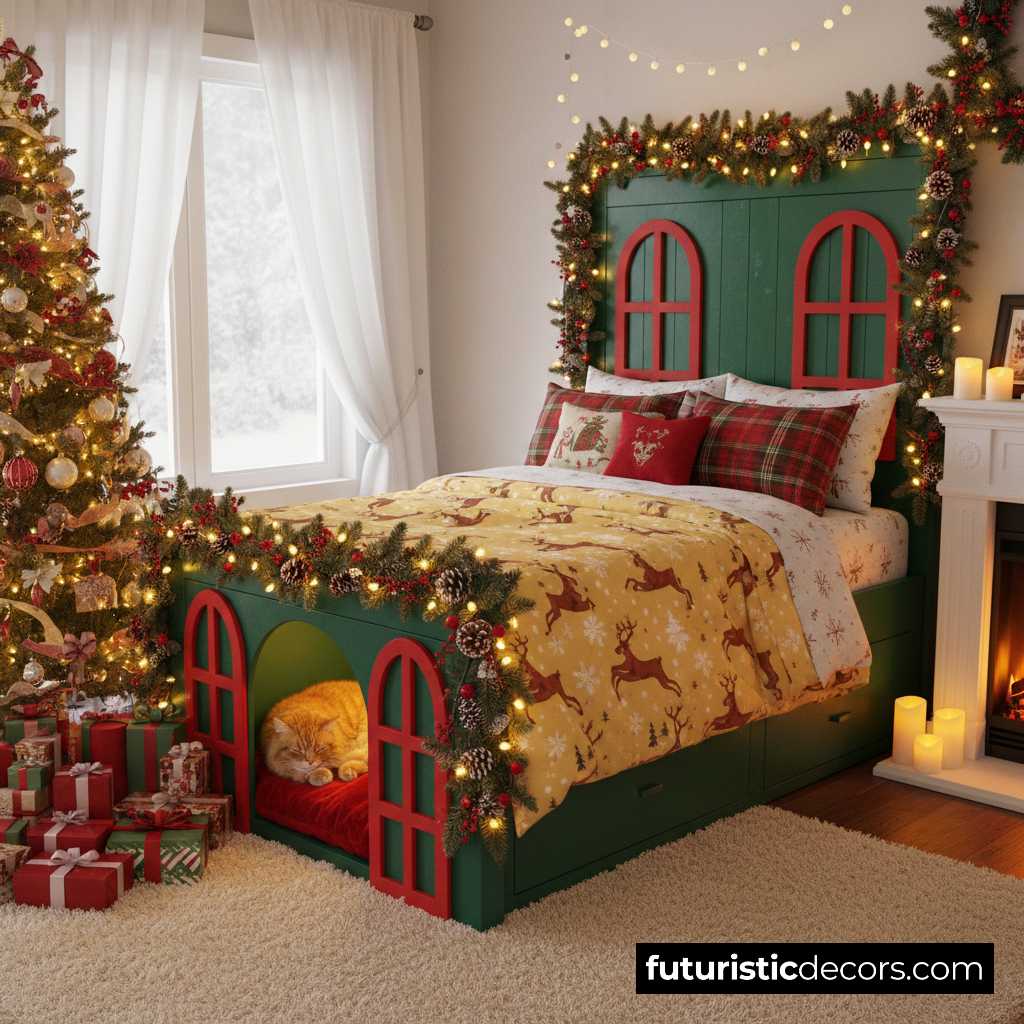 Christmas Bed for Humans and Pets