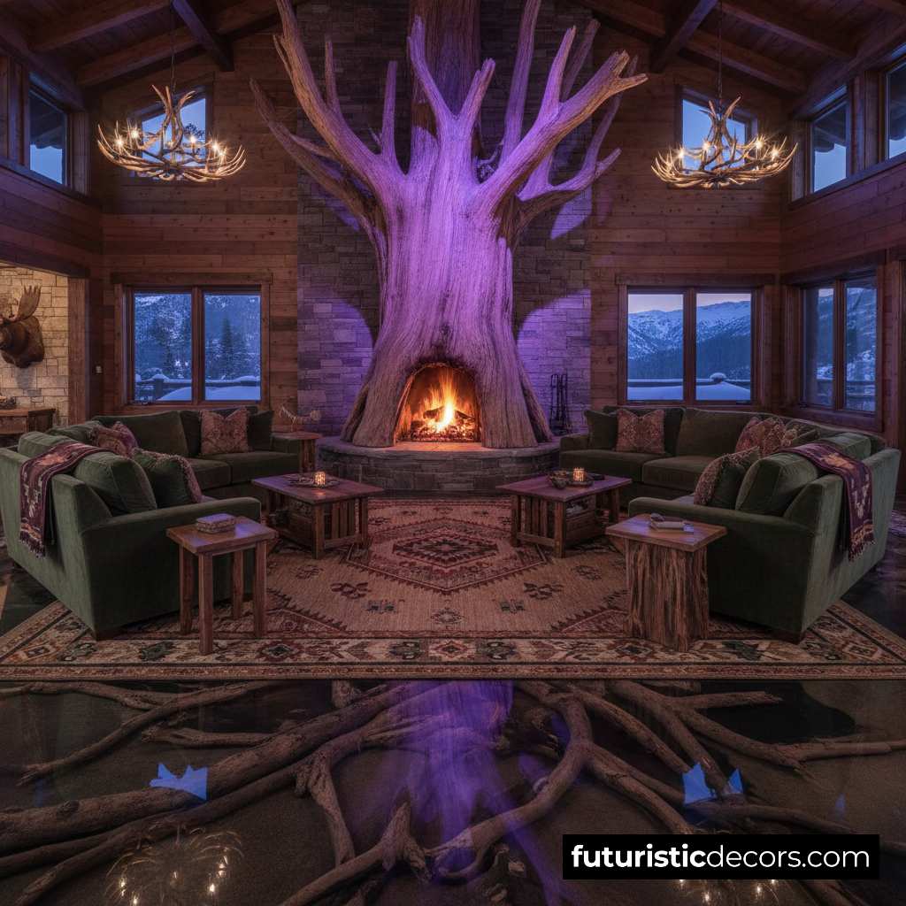 Epic Tree Fireplace