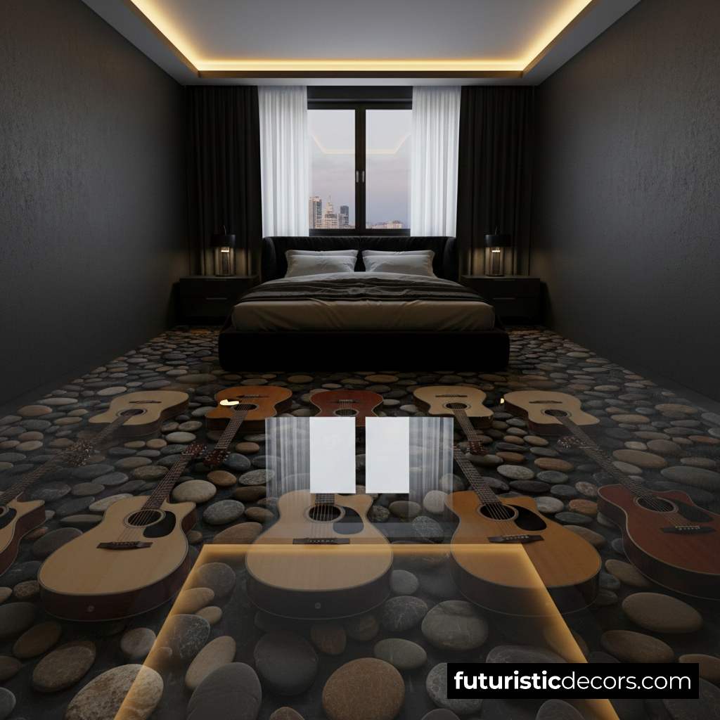 Epoxy Guitar Flooring