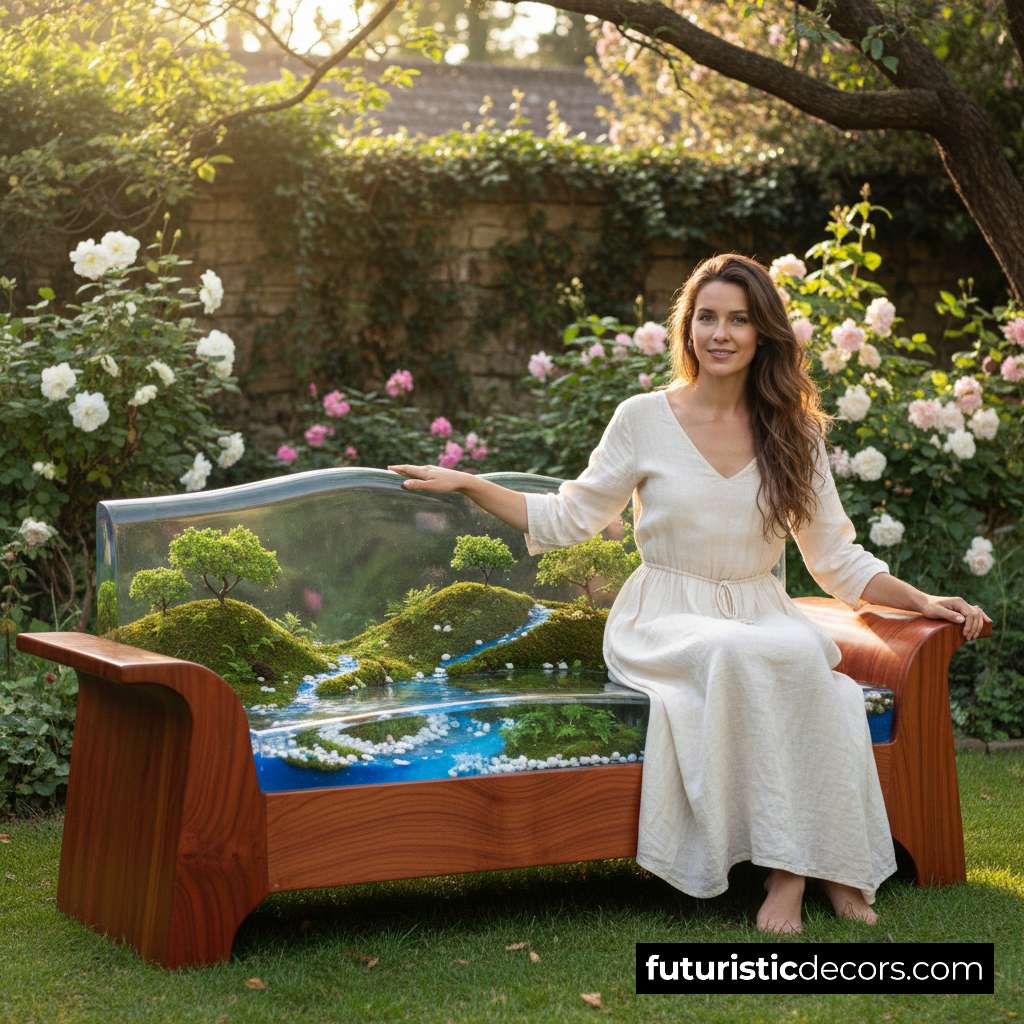 Nature Scene Epoxy Sofas