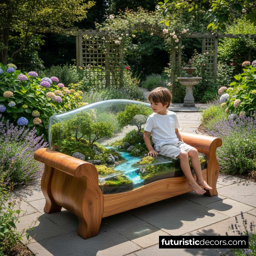 Nature Scene Epoxy Sofas