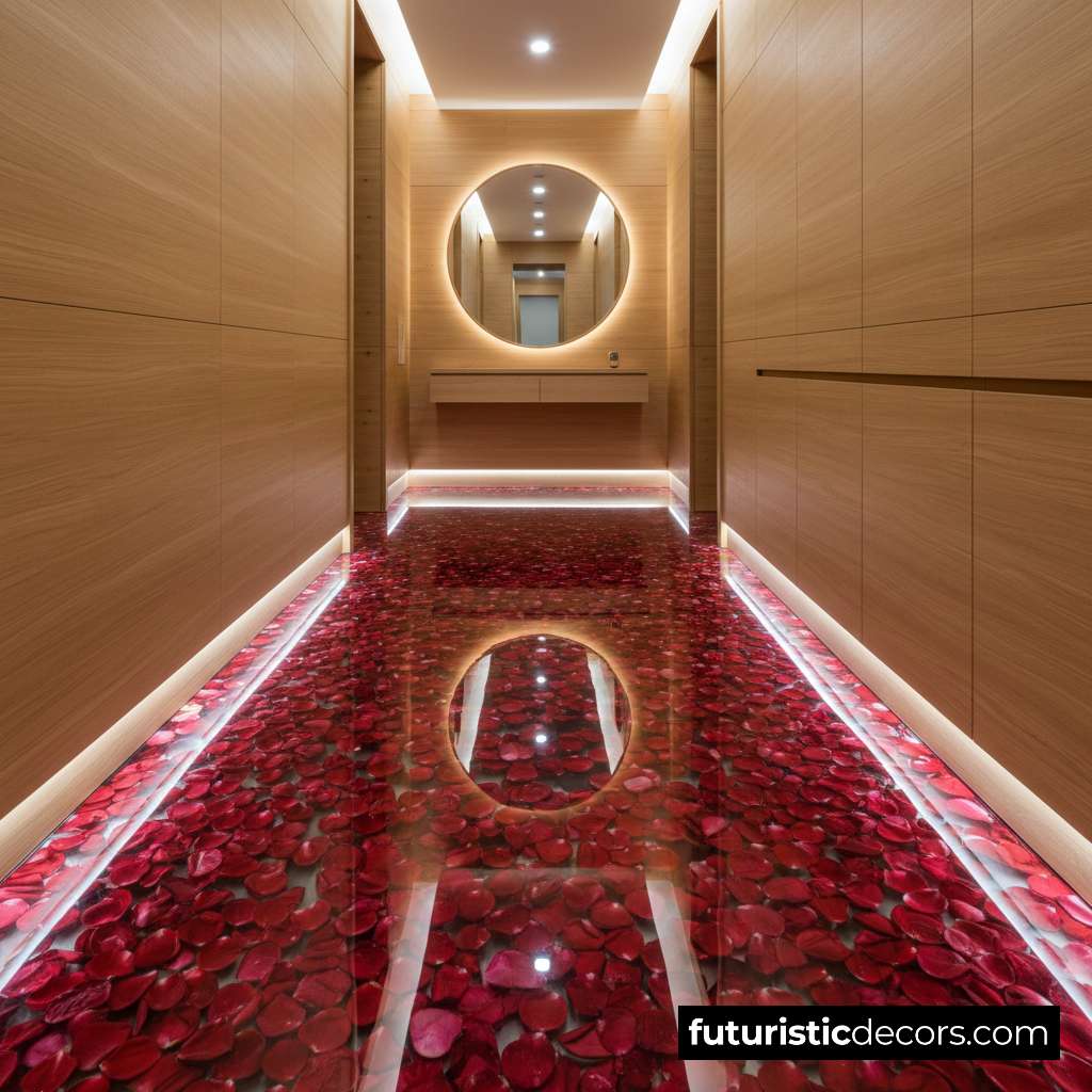 rose epoxy flooring