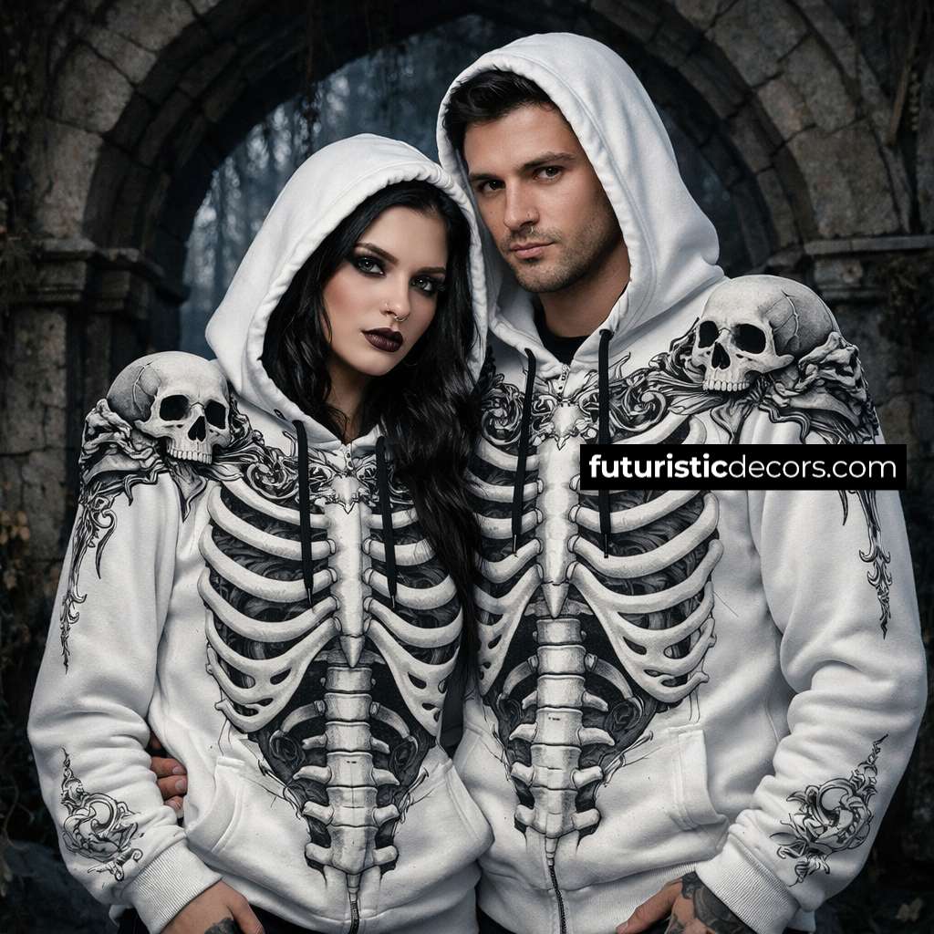 Skeleton Skull Hoodies