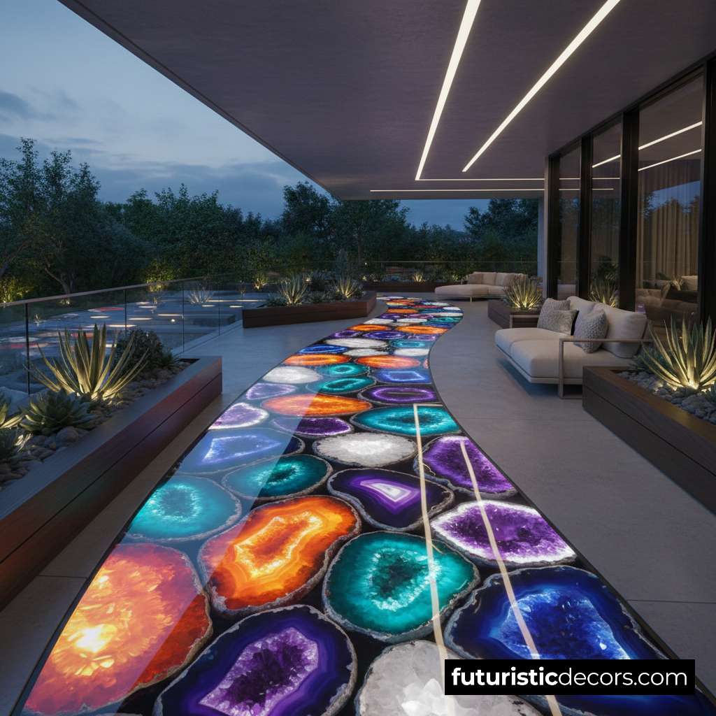 Gemstone Walkway