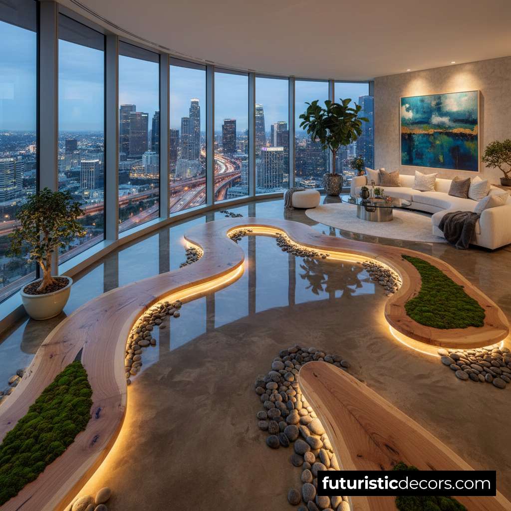 Wood Slab Epoxy Floors