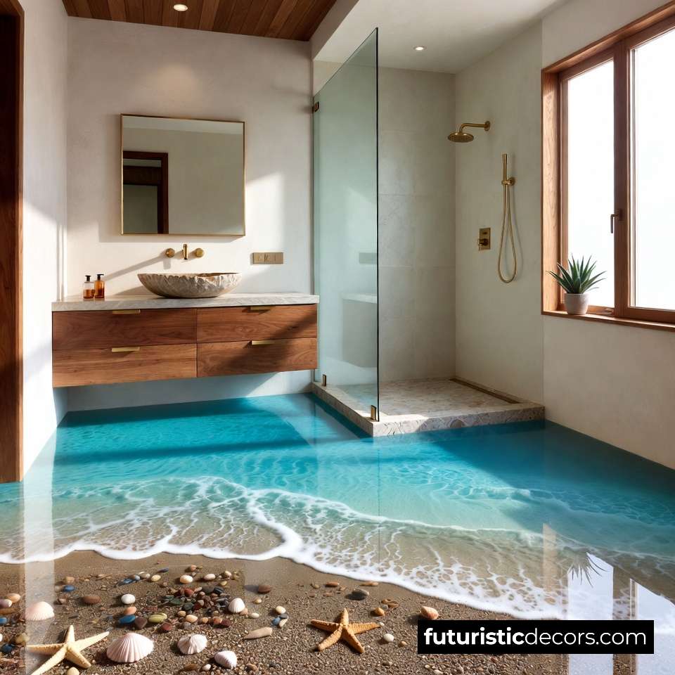 Beach Epoxy Resin Flooring