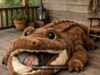 Bring the Jungle Home with a Crocodile Shaped Sleeping Bag Crocodile Shaped Sleeping Bag