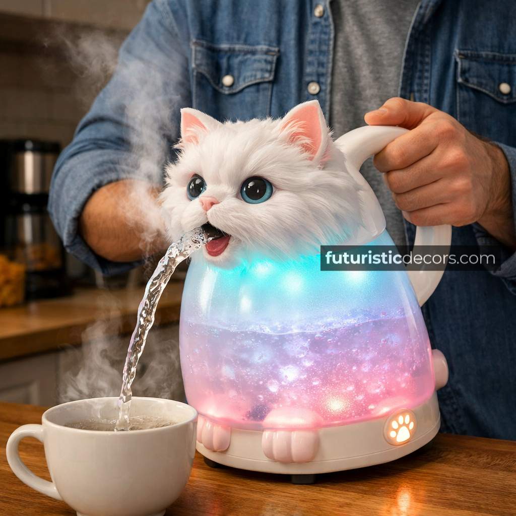 Cat-Shaped Kettles
