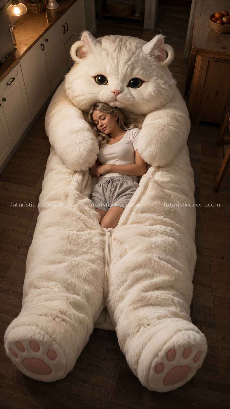 Cat Shaped Sleeping Bag