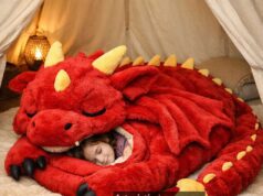 Cute Dragon Sleeping Bags to Gift Fantasy Lovers in 2026 Fluffy Dragon Sleeping Bag
