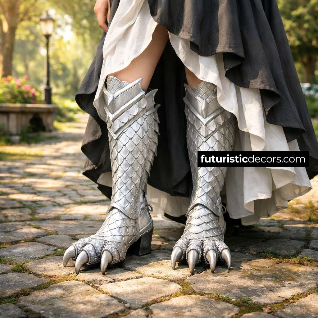 dragon feet boots