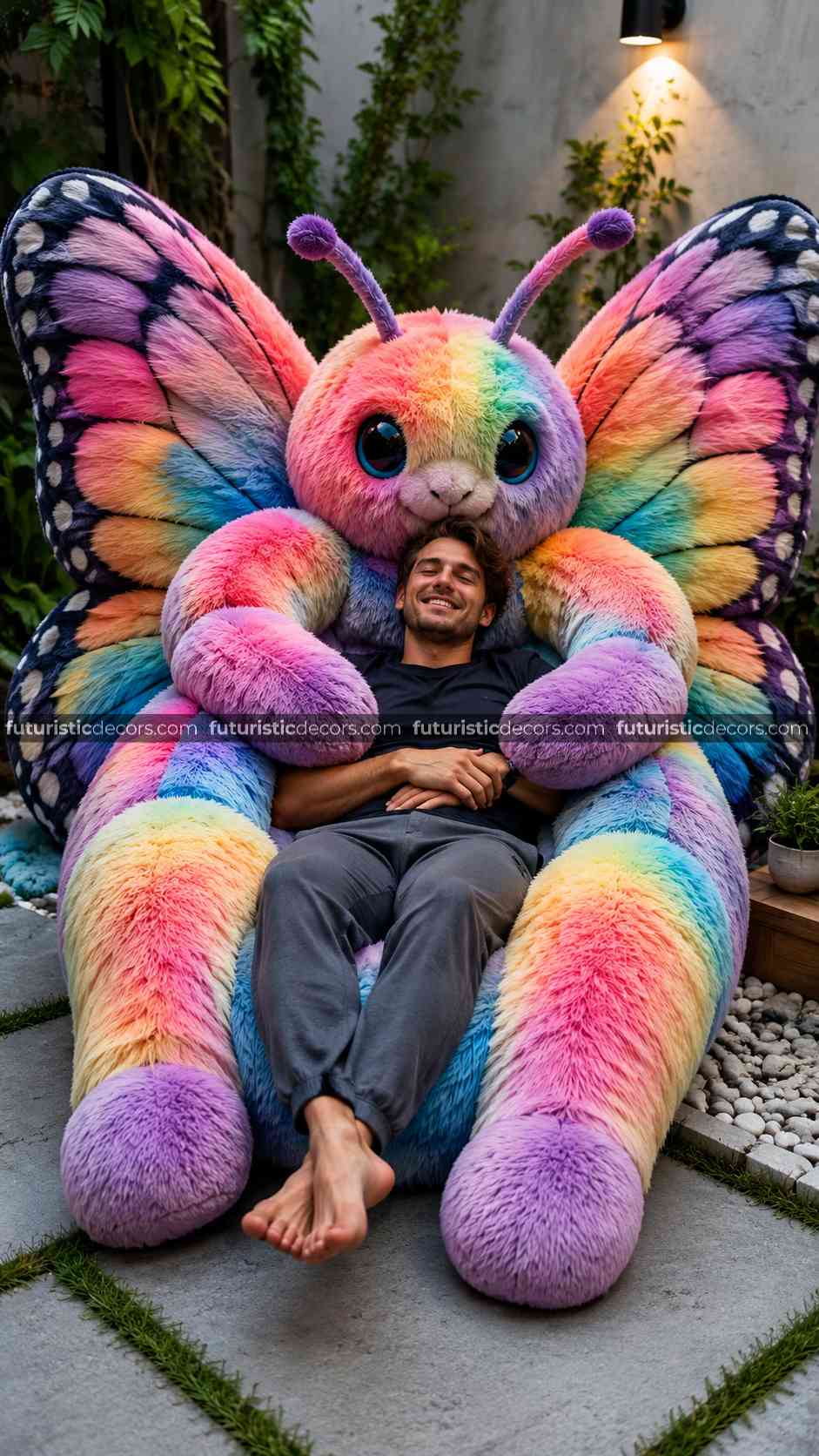 Fluffy Butterfly Bean Bags – Are They Worth the Investment? cute butterfly-shaped bean bag