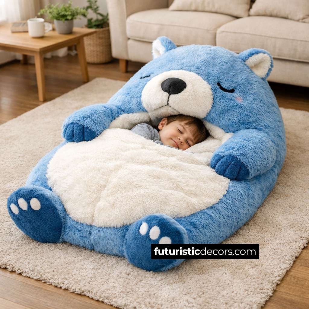 capybara-shaped sleeping bag