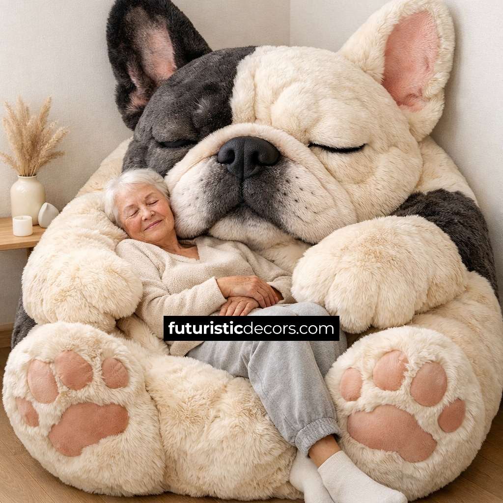 Dog-Shaped Bean Bags
