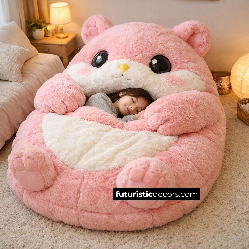 Hamster-Shaped Sleeping Bags