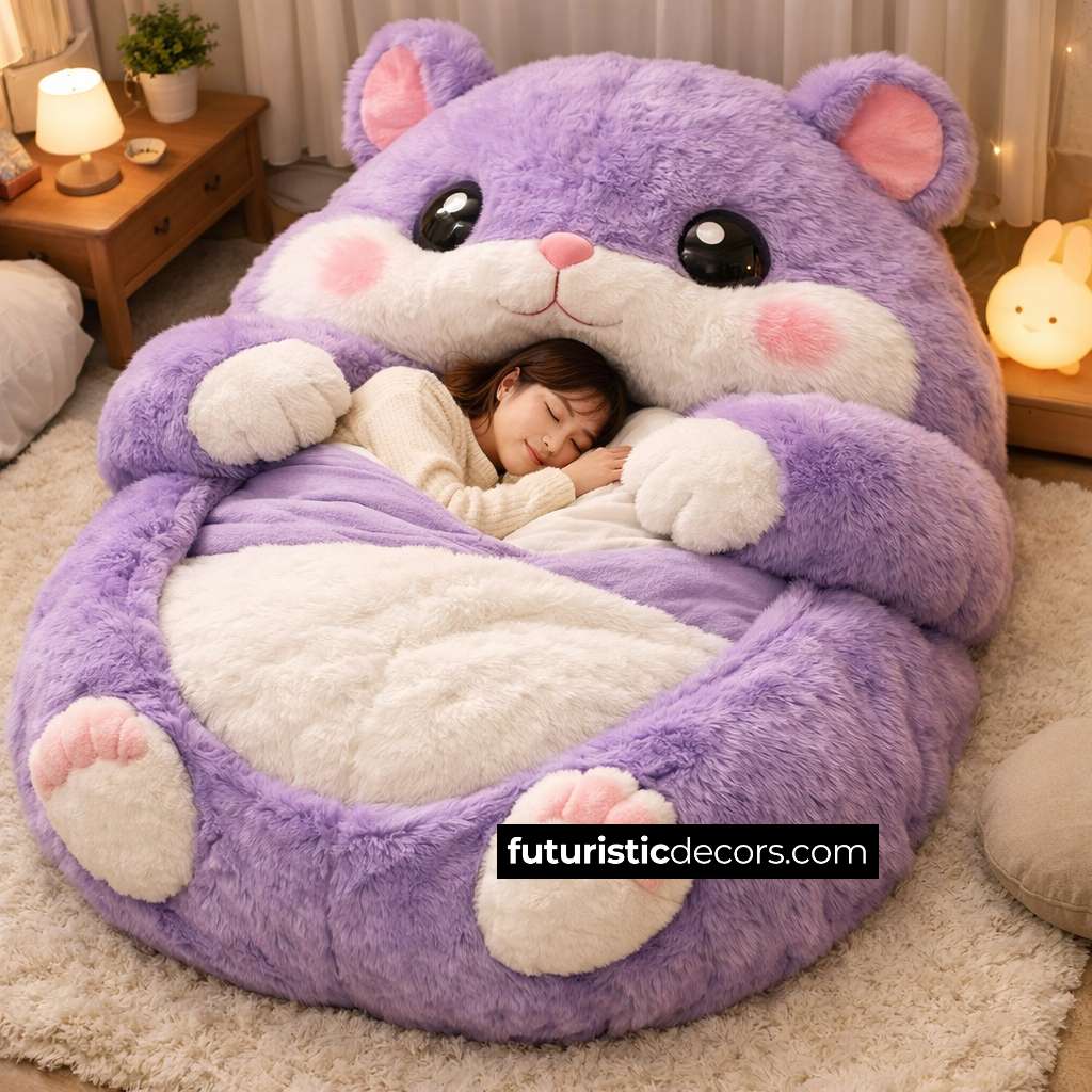 Hamster-Shaped Sleeping Bags