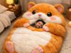 Fluffy Hamster Sleeping Bag for Adults, Kids, and Kawaii Lovers Fluffy Hamster Sleeping Bag