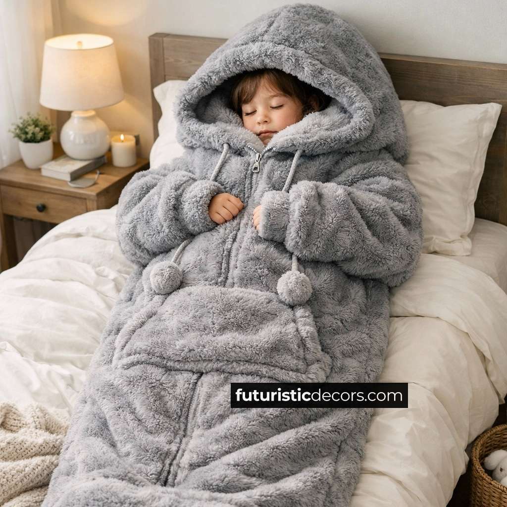 Fluffy Hoodie Sleeping Bags