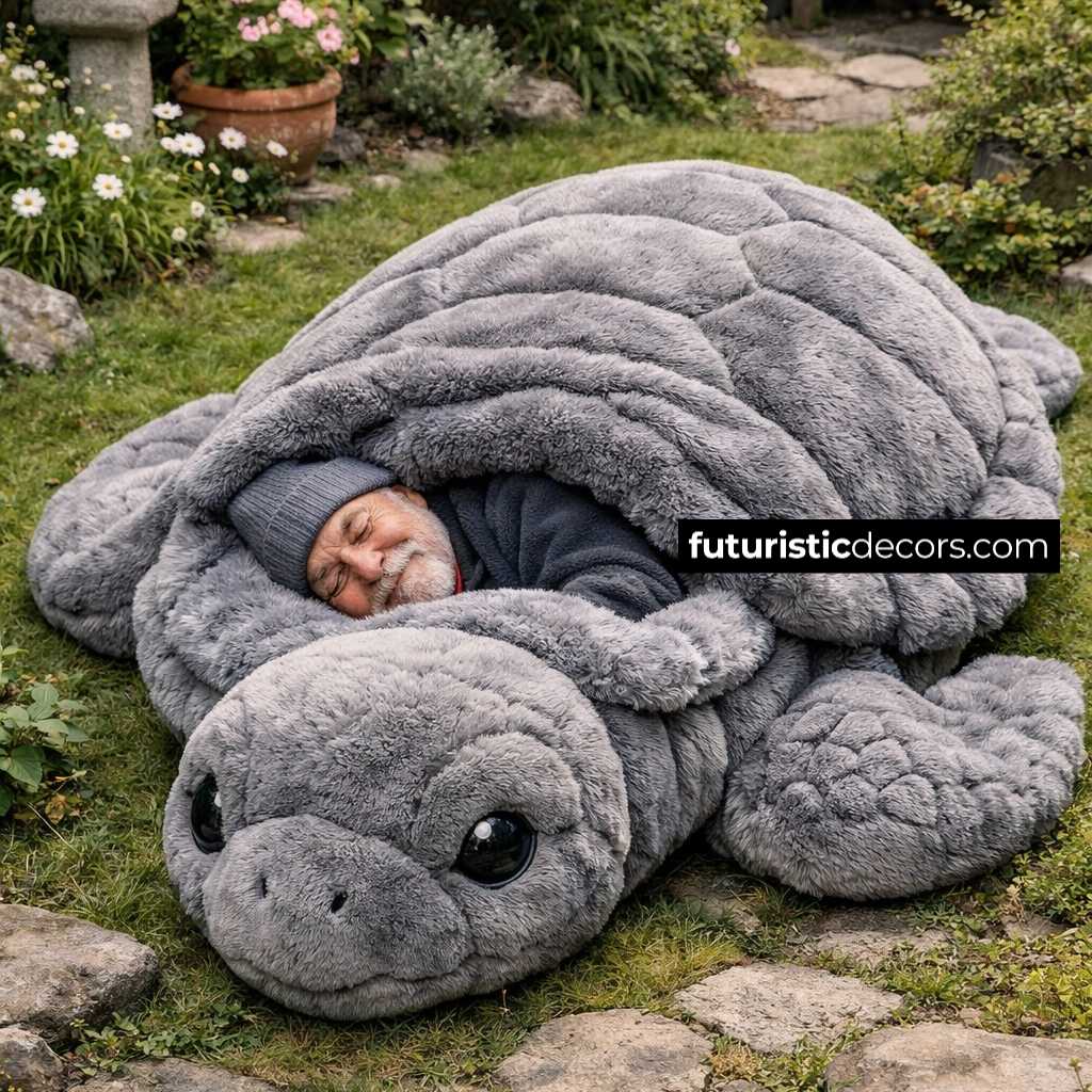 Turtle-Shaped Sleeping Bags