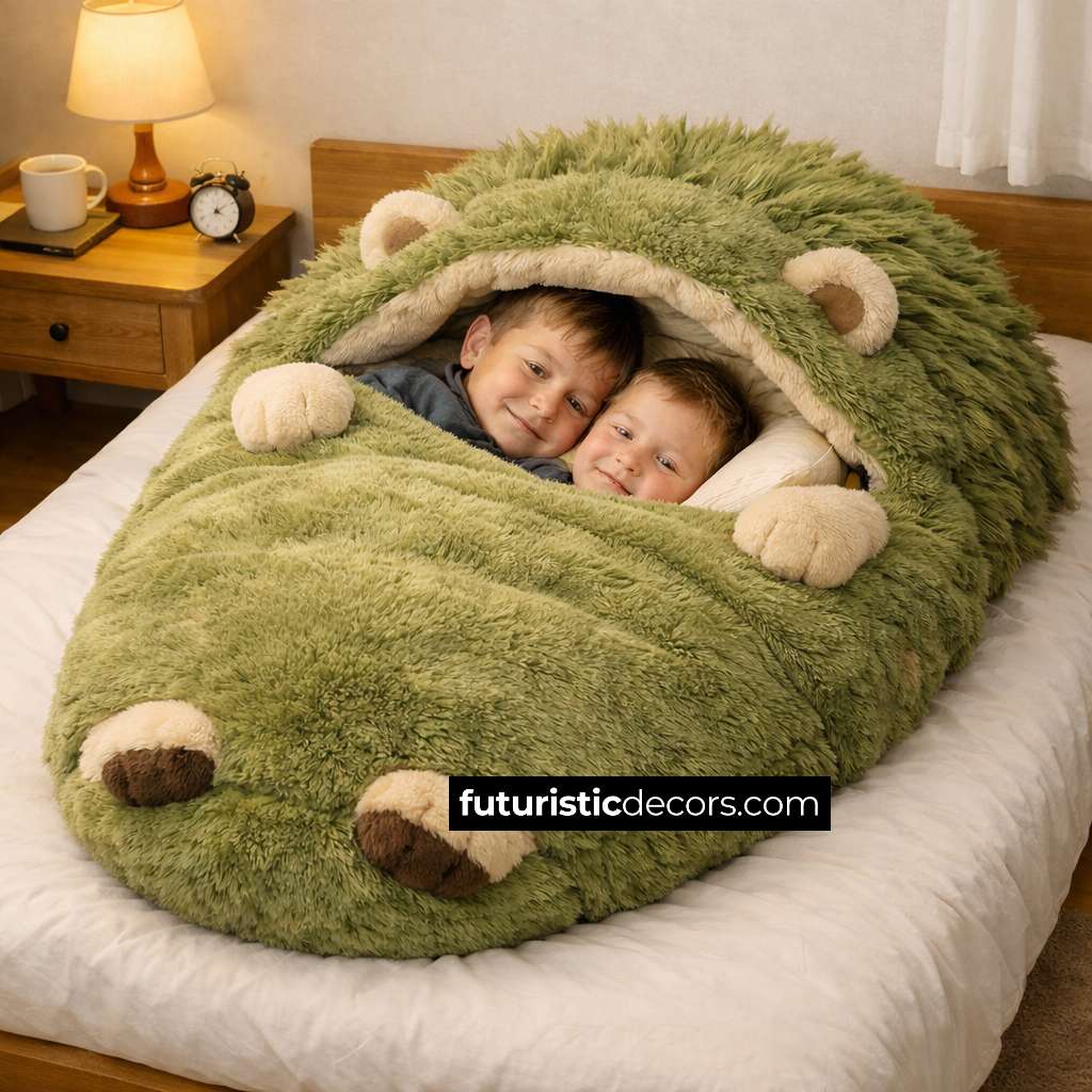 Hedgehog Shaped Sleeping Bag