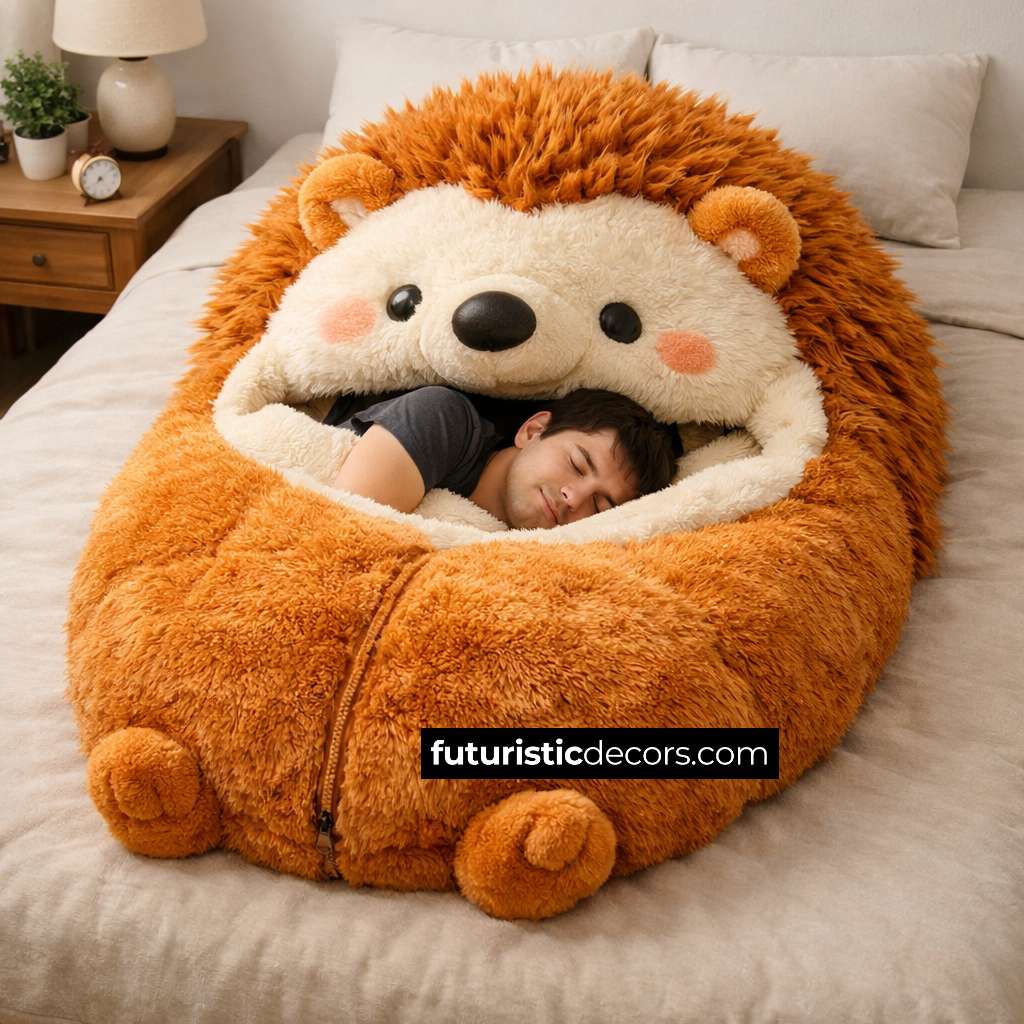 Hedgehog Shaped Sleeping Bag