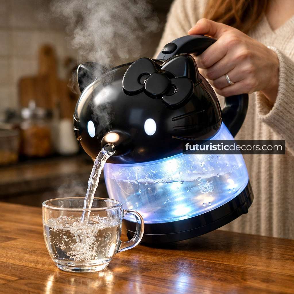 Hello Kitty Shaped Kettles