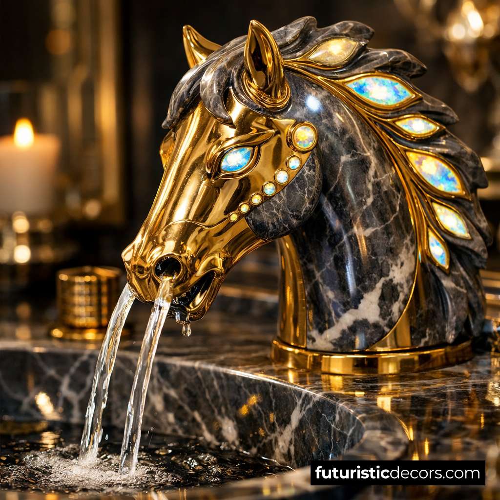 Horse-Shaped Faucets