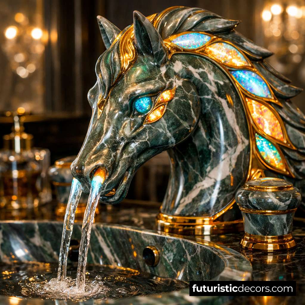 Horse-Shaped Faucets