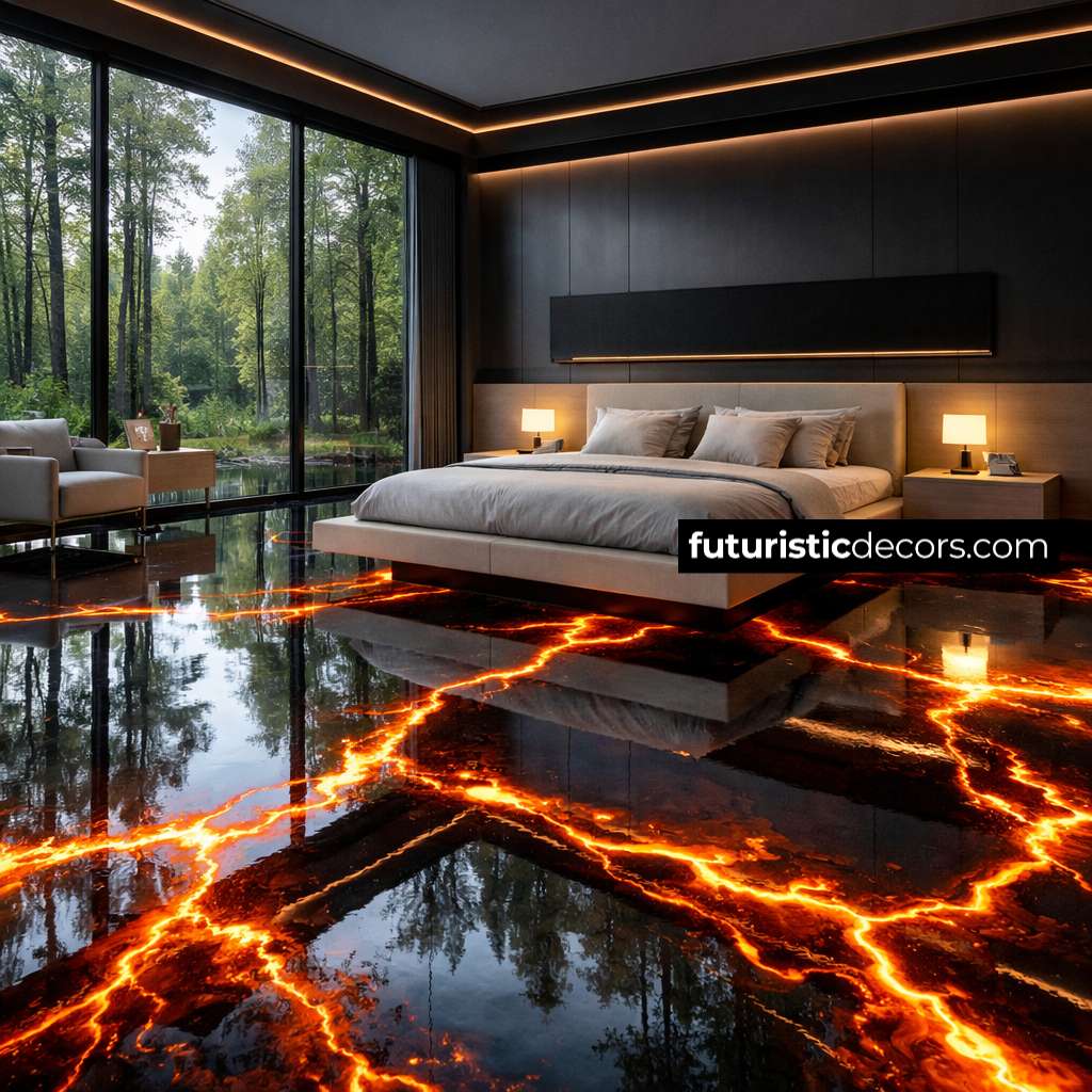 LED Screen Lava Floors