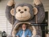 Monkey Shaped Hanging Swing | Cozy, Plush & Incredibly Fun Giant Monkey Hanging Swing