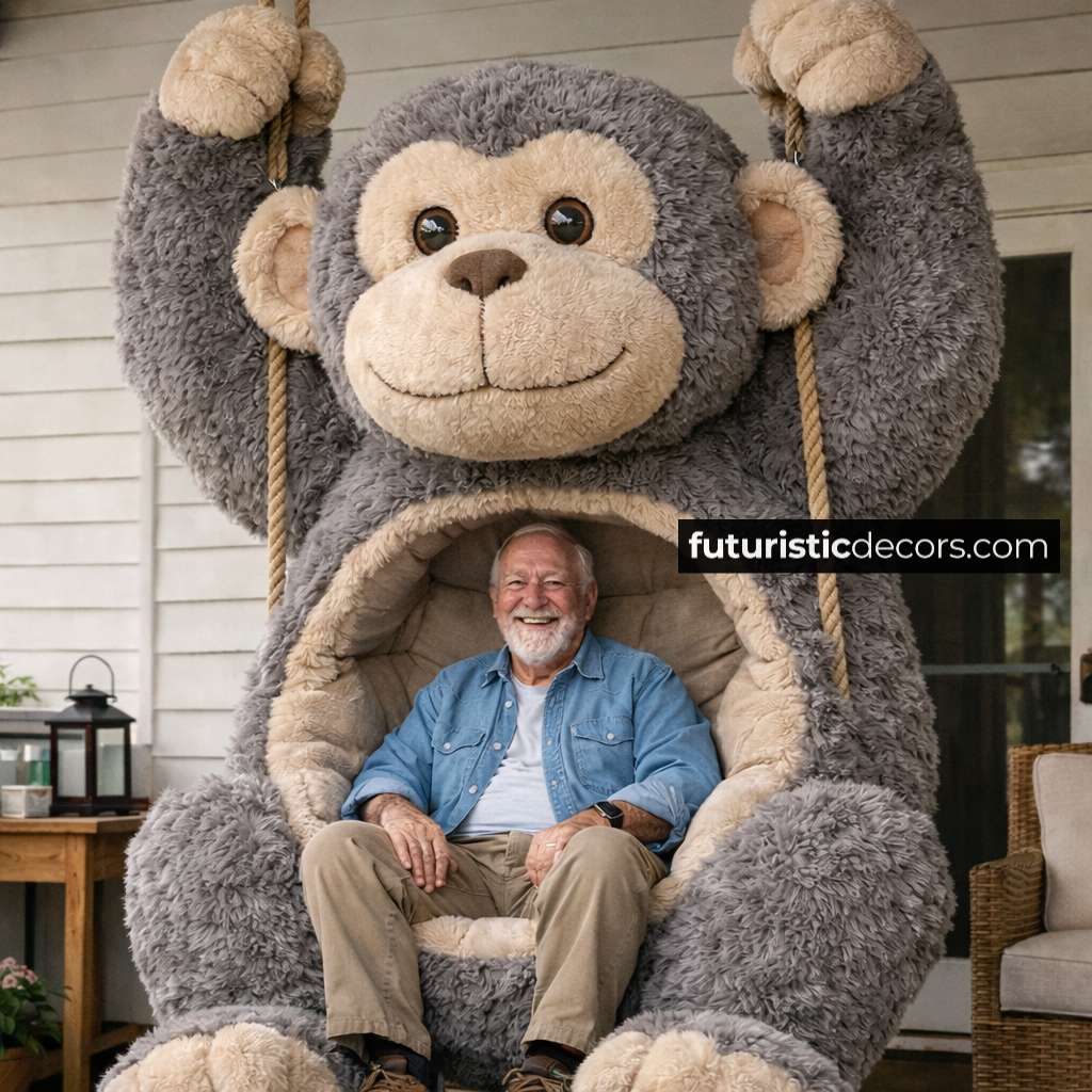 Giant Monkey Hanging Swing