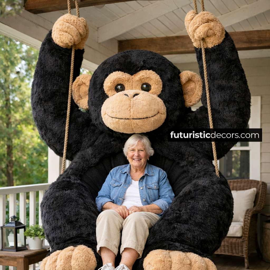Monkey Shaped Hanging Swing