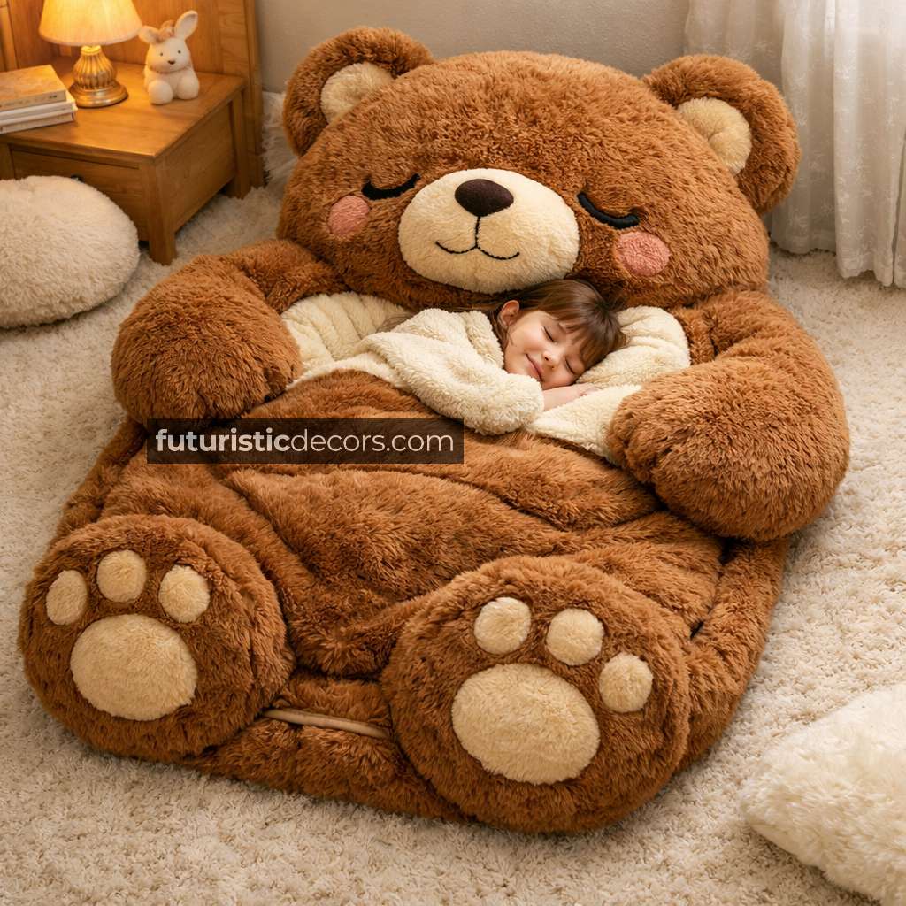 Teddy Bear Sleeping Bags